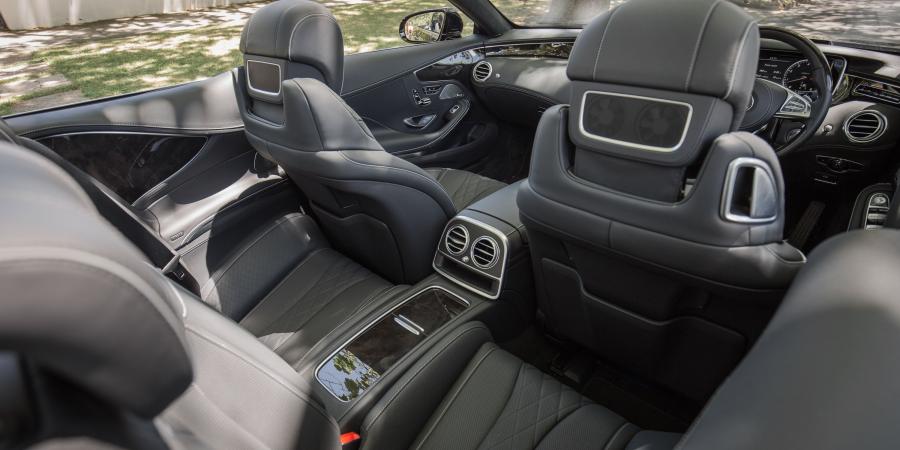 Интерьер Mercedes-Benz S500 Cabriolet 2016 года  (AU) (фото 12 из 24)
